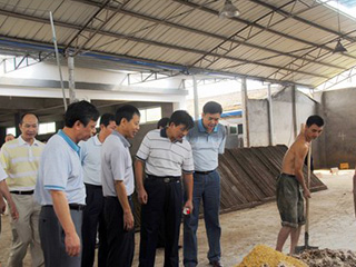 福建省農業(yè)發(fā)展銀行行長夏文生到我公司指導工作